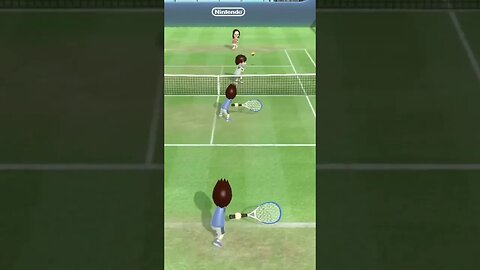 Wii Sports Club Tennis Epic Comeback #shorts #shortsvideo #nintendo #wii #gaming #wiisports #wiiu