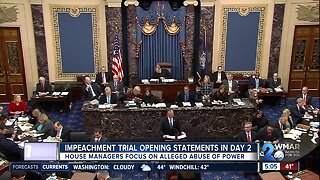 Impeachment trial opening statements in Day 2