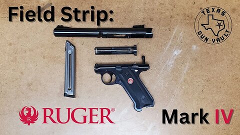 Field Strip: Ruger Mark IV