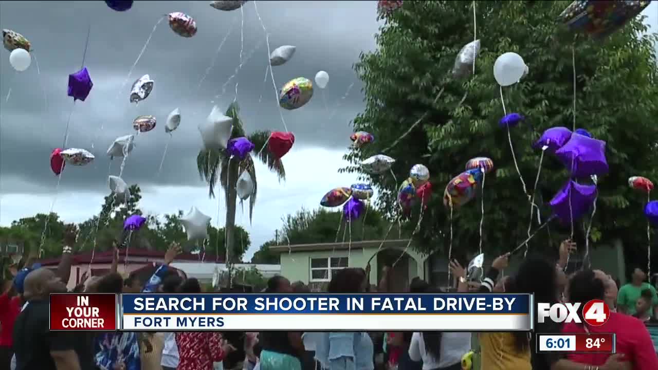 Search for shooter in fatal drive-by