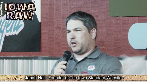 Founder of The Iowa Standard, Jacob Hall The Future of the This Country--That Flag is On the Line