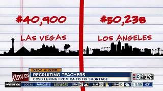 CCSD looks to lure teachers from California