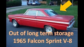 1965 Ford Falcon Sprint V-8 Test Drive !