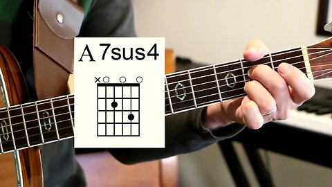 Amazing A7sus4 Guitar Chord