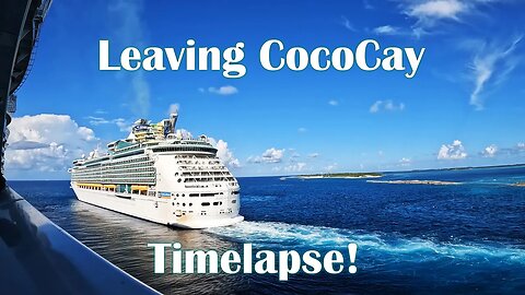 Leaving CocoCay! (Royal Caribbean Private Island)