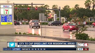 Cape Coral to cap speed limit in residential areas