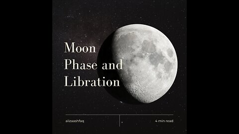 Moon Phase and Libration🌙