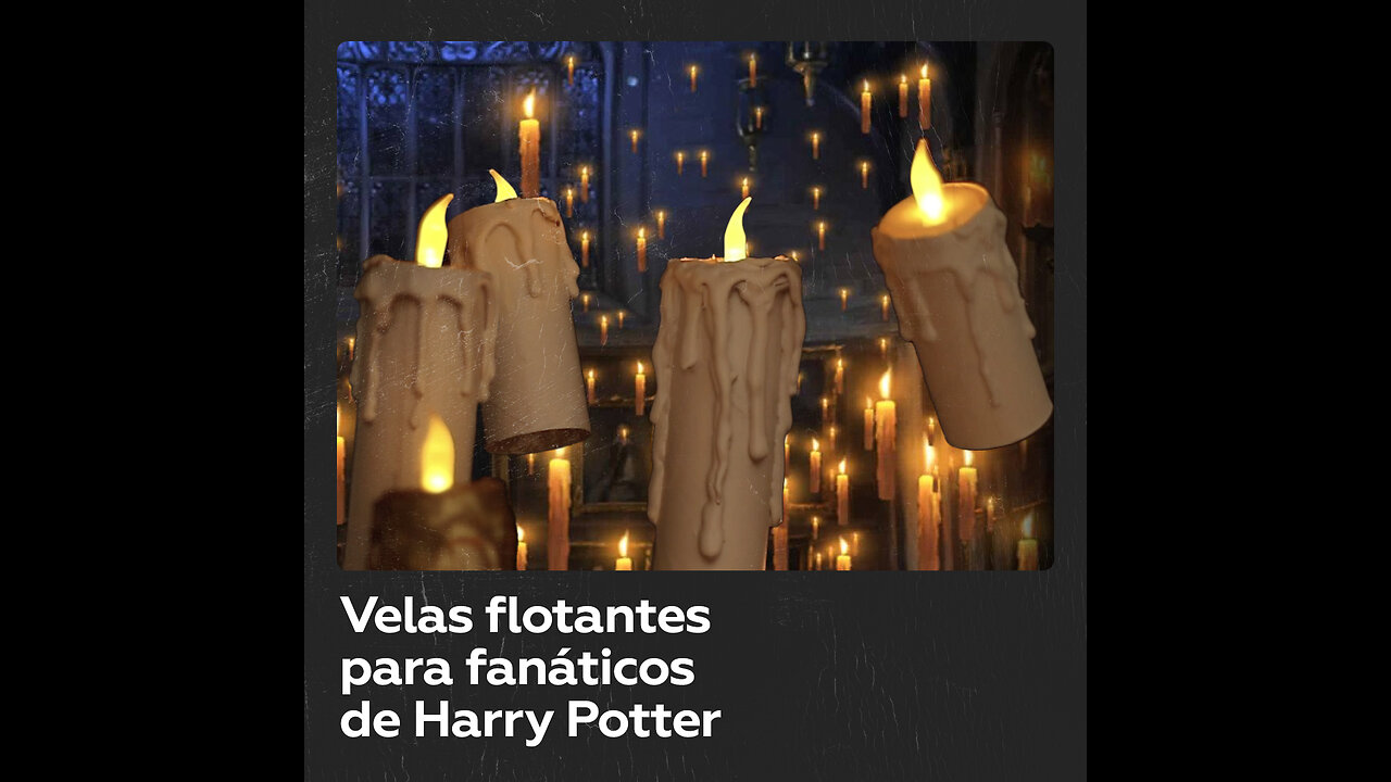 Cómo hacer las VELAS FLOTANTES de Harry Potter