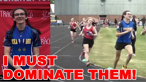Trans athlete facing BAN from female sports PANICS! Gives INSANE reason why he must DOMINATE females