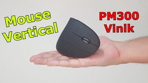 Mouse ergonômico PM300 Vinik, é bom? | Teste para navegar e para jogar