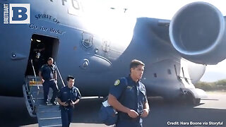 National Guard Airlifts Equipment, Firefighters to Maui to Combat Raging Wildfires