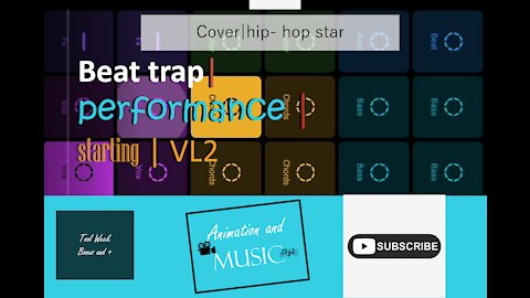 beat trap | performance | hip hop star | VL2 | AnimationMusic