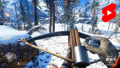 #Shorts Battlefield 1 Crossbow Grenade Launcher