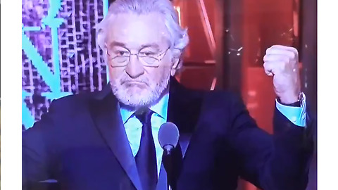 Rober De DeNiro swears at Trump at Tony Awards