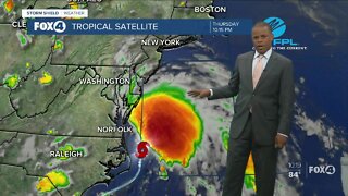 Tropical Storm Fay Update 10 PM 7/9/20