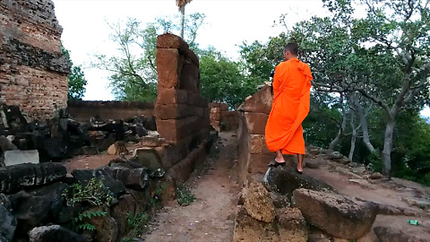 The temple Phnom Krom