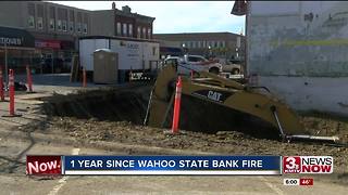 Wahoo State Bank rebuilding after fire