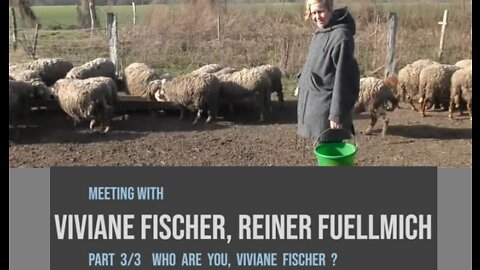 💥 BAM 💥 Portrait of Attorney Viviane Fischer [Famous Hat Maker] Fights for us w/ Reiner Fullmich 3/3