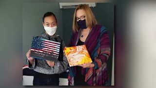 KC teen creates masterpieces to raise money for charities