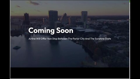 Coming Soon – Airline Will Offer Non Stop Between The Parlor City And The Sunshine State