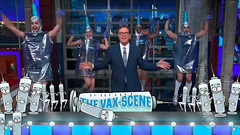 Vaxscene Stephen Colbert's Needle Dance