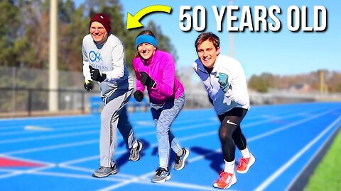 1 Mile Race vs. My Parents!!