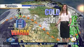 10News Pinpoint Weather with Meteorologist Megan Parry