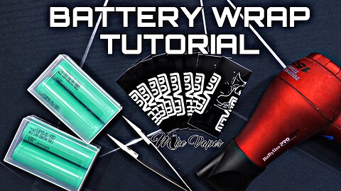 21700 Battery Wrap Install Tutorial