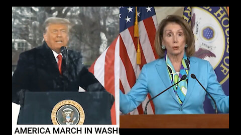 Who Incites what? Trump vs Pelosi