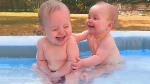 Best Videos Of Funny Twin Babies Compilation - Twins Baby Video