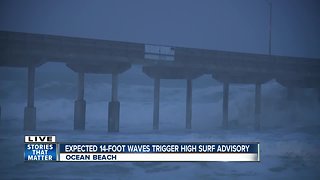 Strong, high waves wreak havoc at local beaches