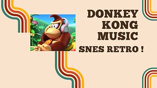 Donkey Kong Country • Cool & Calming Music + Rainstorm