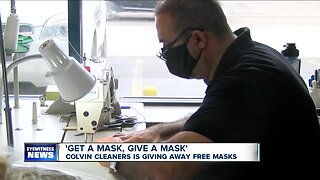 Colvin Cleaners launches 'Get a mask, Give a mask' program