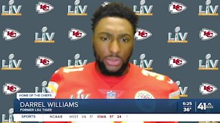 Chiefs' Darrel Williams can't recall a game without facing a former LSU teammates