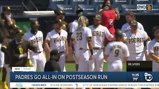 Padres go all-in on postseason run