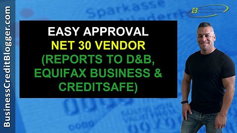 Easy Approval Net 30 Vendor - Business Credit 2020