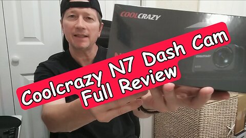 Coolcrazy N7 Dash Cam, 4K Dashcams for Cars Built-in GPS, 3.2 IPS Screen, Full Review