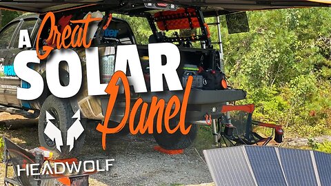 Solar Panel By Headwolf | Headwolf S100 Solar Panel | Vancity Adventure