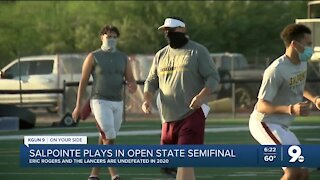 Salpointe football prepares to play Hamilton in the open semifinals