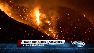 Lizard Fire evacuee describes moments he was asked to leave home