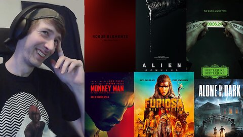 Trailer Reaction Roundup (Rogue Elements/Alien Romulus/Beetlejuice Beetlejuice/Monkey Man/Furiosa)