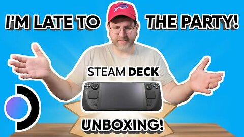 Steam Deck Unboxing + Accessories and First Installs!