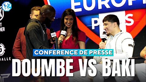 La sueur | PFL Cédric Doumbé vs Baki : LA CONFERENCE DE PRESSE [Flokossama]