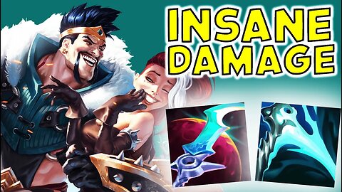 THIS SUPP IS SO GOOD - INSANE DAMAGE WITH DRAVEN #draven #leagueoflegends #godmode