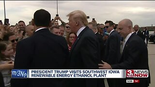 Trump Visits Iowa Ethanol Plant