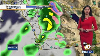 10News Pinpoint Weather for Mon. Feb. 4, 2019