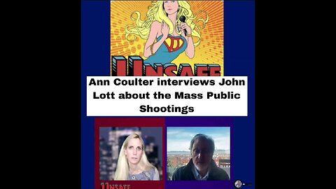Dr. John Lott talked to Ann Coulter about our latest report on mass public shootings.