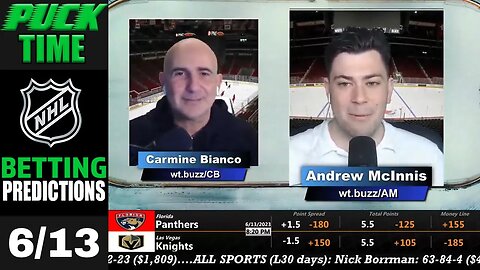 Stanley Cup Final Predictions | Panthers vs Golden Knights Game 5 Picks Tonight | Puck Time June 13