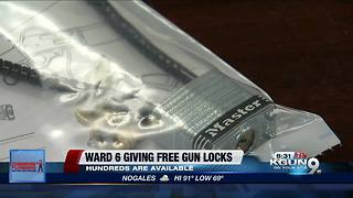 Tucson council member giving away free gun locks