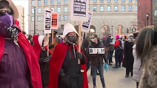 Women's March Cleveland 2021 brings awareness to women's issues across the country